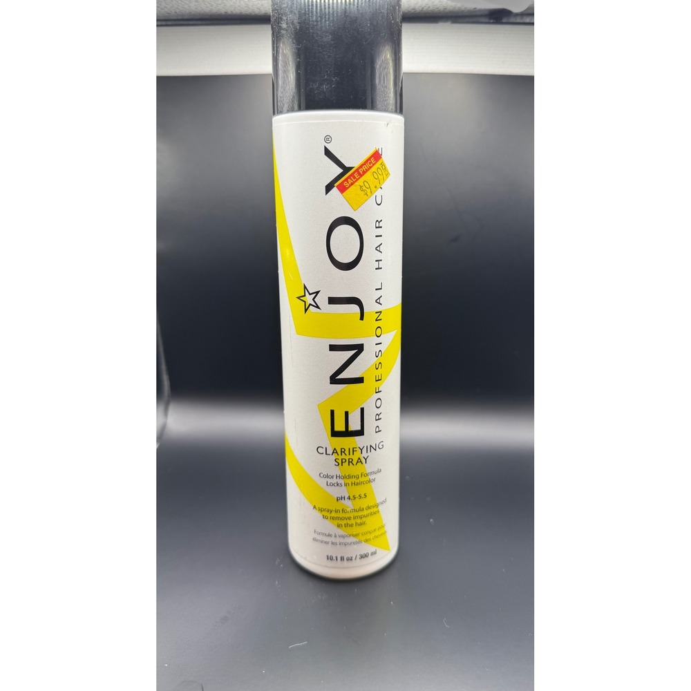 ENJOY Professional Hair Care Clarifying Spray‎ 10.1oz Color Holding Formula pH